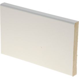 Katteliist MDF 12 x 92 x 2200 mm valge