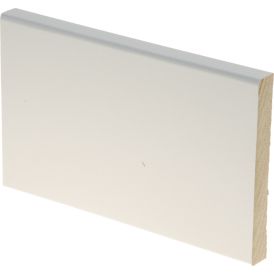 Katteliist 12 x 92 x 3300 mm valge