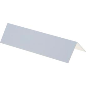 Nurgaliist Maler 40 x 40 x 2700 mm PVC valge