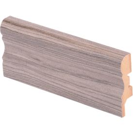 Põrandaliist MDF hall tamm 15 x 60 x 2750 mm