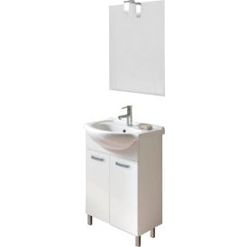 Vannitoamööbel Riva Solo 55 cm valge