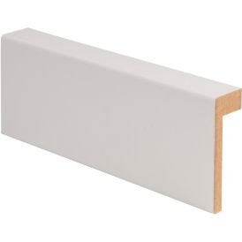 Välisnurgaliist MDF valge 21 x 58/13 x 2200 mm