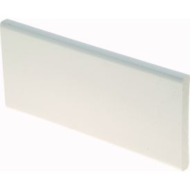 Katteliist PVC valge 10 x 70 x 2400 mm