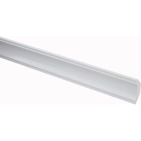 Laeliist PVC valge 22 x 22 x 2700 mm