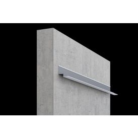 Ripplae ääreliist LL-profiil 15 x 8 15 x 25 mm 3 m