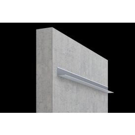 Ripplae ääreliist L-profiil 21 x 21 mm 3 m
