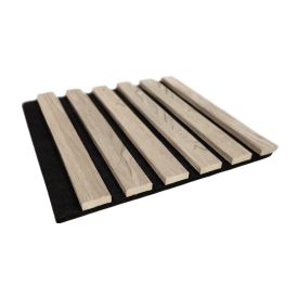 Akustiline paneel Maler Louvre Acoustic Tunne Kelo/must 19 x 300 x 2800 mm