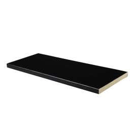 Lävepakk Maler MDF sile MR laminaat must 9 x 92/29 M7