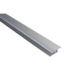 Vuugiliist Maler alumiinium anodeeritud hõbe 34 x 1000 mm