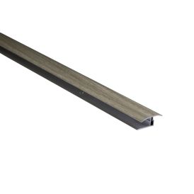 Vuugiliist Maler alumiinium Mocca Oak 34 x 1000 mm