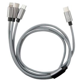 USB-kaabel Bauhaus 3in1 hall 3 m