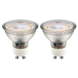 LED-lambid Voltolux GU10, 4 W, 370 lm, soe valge - 2 tk