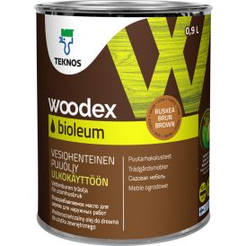 Puiduõli Teknos Woodex Bioleum, pruun 0,9 l