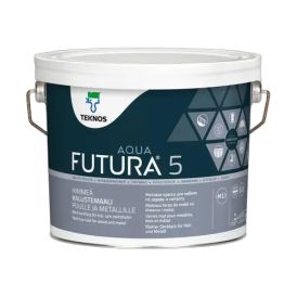 Mööblivärv Teknos Futura Aqua 5 PM3 ainult toonimiseks 2,7 l