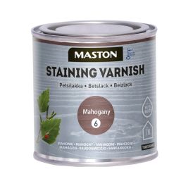 Peitslakk Maston Staining Varnish 250 ml 6 Mahagon