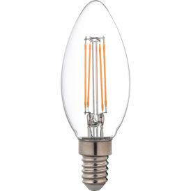 LED-lamp Airam C35 827 470 lm 4,5 W E14 FIL