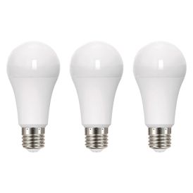 LED-lamp Airam opaal E27 1521 lm 3000 K 3 tk/pakis