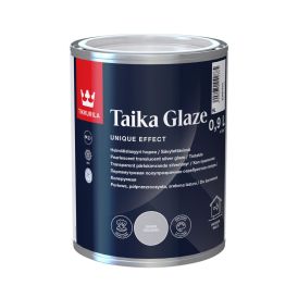 Pärlmutterlasuur Tikkurila Taika 0,9 l, hõbedane
