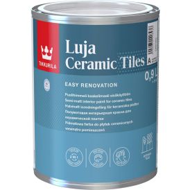 Keraamiliste plaatide värv Tikkurila Ceramic Tiles C värvitu ainult toonimiseks 0,9 l