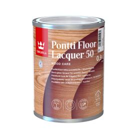 Puitpõrandalakk Tikkurila Pontti Floor Lacquer 50 0,9 l