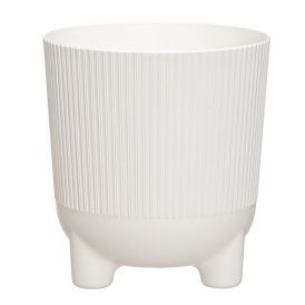 Ümbrispott 4living Aria Jumper Ø 14 cm, valge