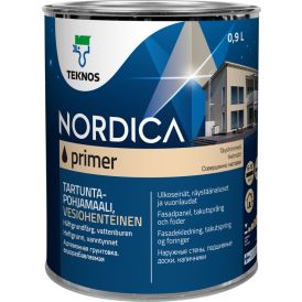Alküüdkruntvärv Teknos Nordica Primer PM1 valge