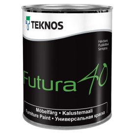 Mööblivärv Teknos Futura 40 PM3 ainult toonimiseks 0,9 l