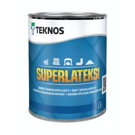 Sisevärv Teknos Superlateksi PM3 ainult toonimiseks 0,9 l
