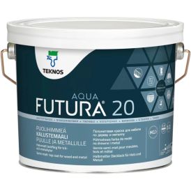 Mööblivärv Futura Aqua 20 PM3 ainult toonimiseks 2,7 l