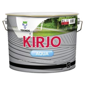 Plekk-katusevärv Teknos Kirjo Aqua PM3 ainult toonimiseks 9 l