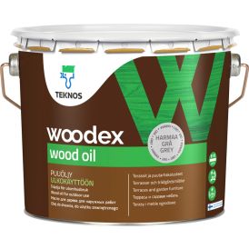 Puiduõli Teknos Woodex Wood Oil, hall 2,7 l