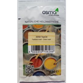 Õlivaha TopOil tester värvitu 3058 Clear matt 5 ml