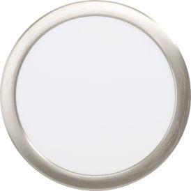 Süvistatav LED-kohtvalgusti Eglo Connect Fueva-Z Ø 21,6 cm, harjatud teras