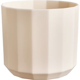 Ümbrispott Elho Facet 14 cm, beež