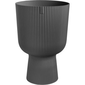 Ümbrispott Elho Vibes Fold Coupe Ø 14 cm, antratsiit