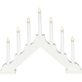 LED-advendiküünal Konstsmide 7-osaline valge
