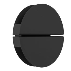 Välisseinavalgusti Eglo Vascella must Ø 18 cm