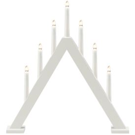 Advendiküünal Konstsmide valge