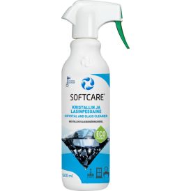 Kristalli- ja klaasipesuvahend Softcare  500 ml