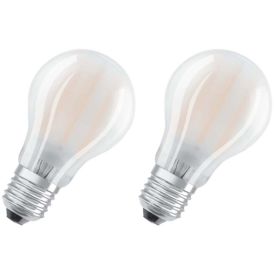 LED-lamp Osram Retrofit Classic A 75 FR 7,5W/2700K E27 2 tk