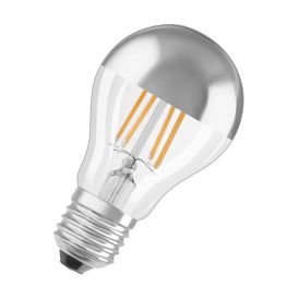LED-lamp Osram Retrofit Classic A 50 6,5 W/2700K E27 hõbedane DIM