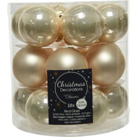 Kuuseehe pall  Ø 4 cm, 18 tk/pk pärlmutter