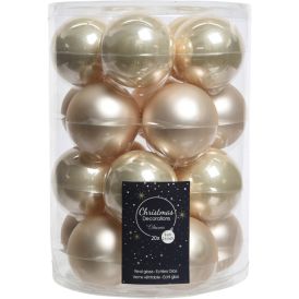 Kuuseehe pall 6 cm, 20 tk/pk pärl