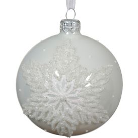 Kuuseehe pall Ø 8 cm, valge