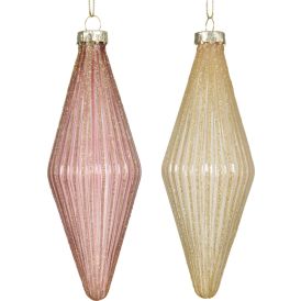 Kuuseehe klaasornament valik 14,5 cm