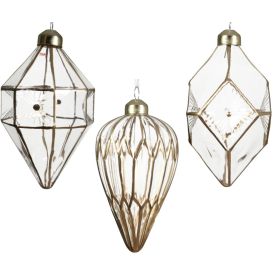 Kuuseehe ornament valik 6 x 12 cm