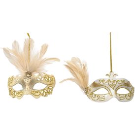 Kuuseehe mask valik 7 x 4 x 5 cm, kuldne