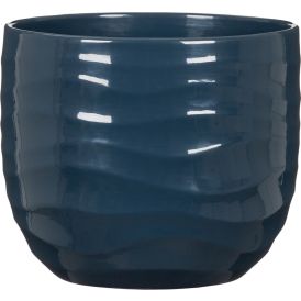 Ümbrispott Breeze Ø 24 cm, tumesinine