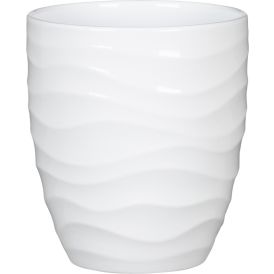 Orhideepott Ø 15 cm, valge