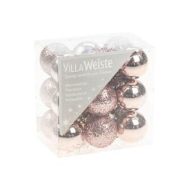 Kuuseehe Weiste pall 3 cm, vanaroosaJ